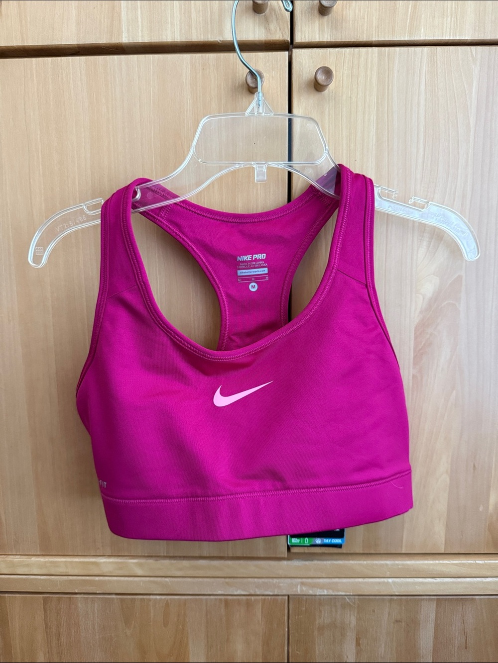 Nike Pro Women's Magenta Sports Bra